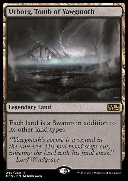 Urborg, Tomb of Yawgmoth - Magic 2015 Core Set Galactic Treasures Urborg, Tomb of Yawgmoth - Magic 2015 Core Set Galactic Treasures