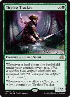 Tireless Tracker - Shadows over Innistrad Galactic Treasures Tireless Tracker - Shadows over Innistrad Galactic Treasures